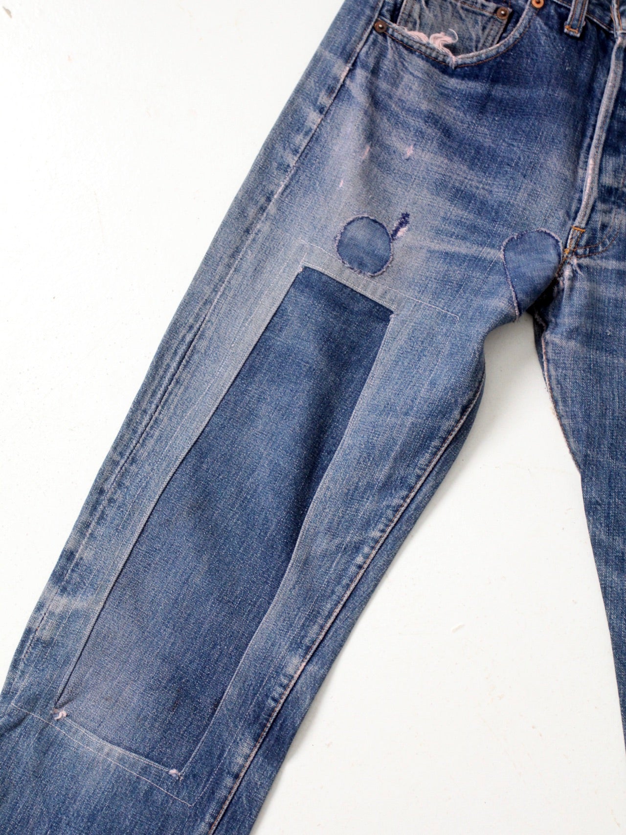 vintage patched Levi's 501 Big E jeans 29 x 29