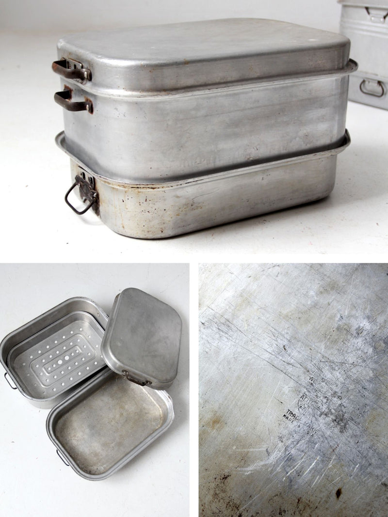 vintage roasting pans collection