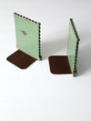 vintage Syroco bookends