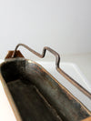 antique copper fish kettle or poissonniere