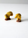 vintage bird salt and pepper shakers