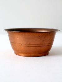 vintage copper bowl