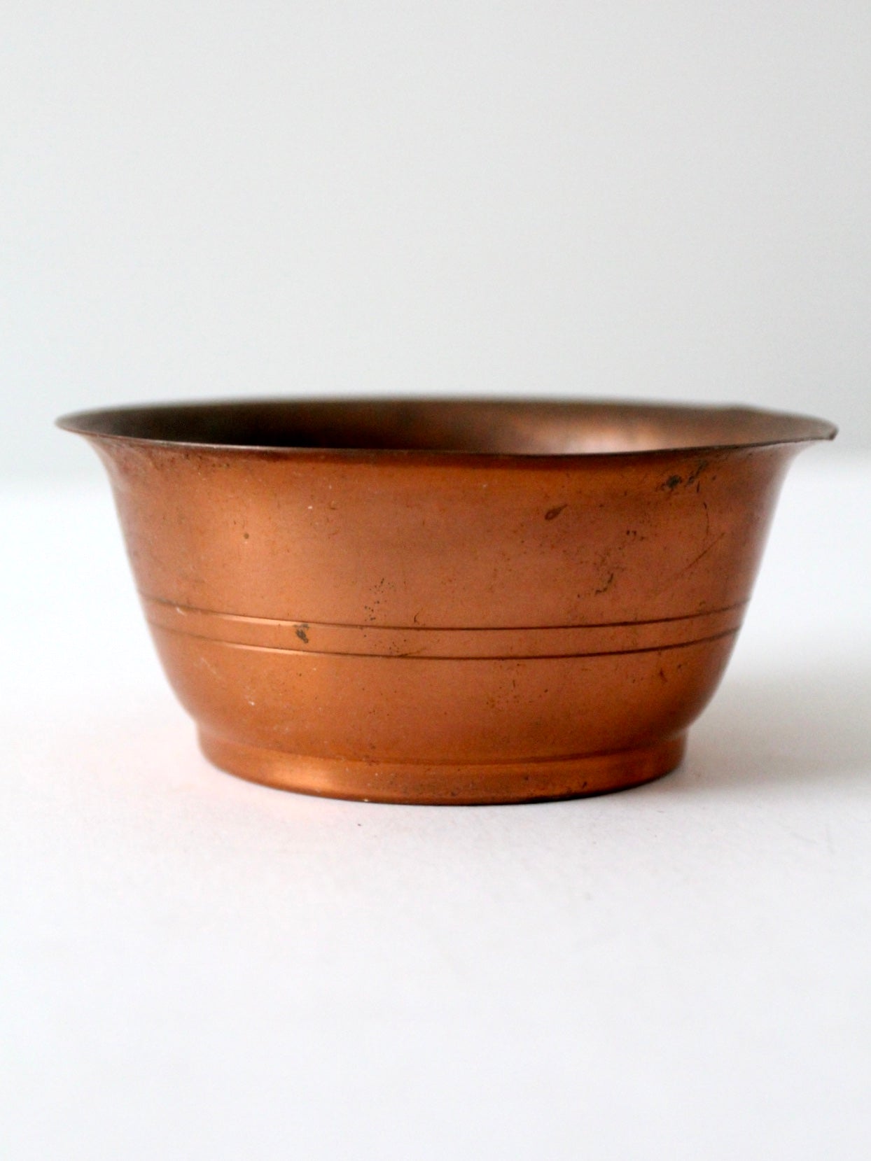 vintage copper bowl
