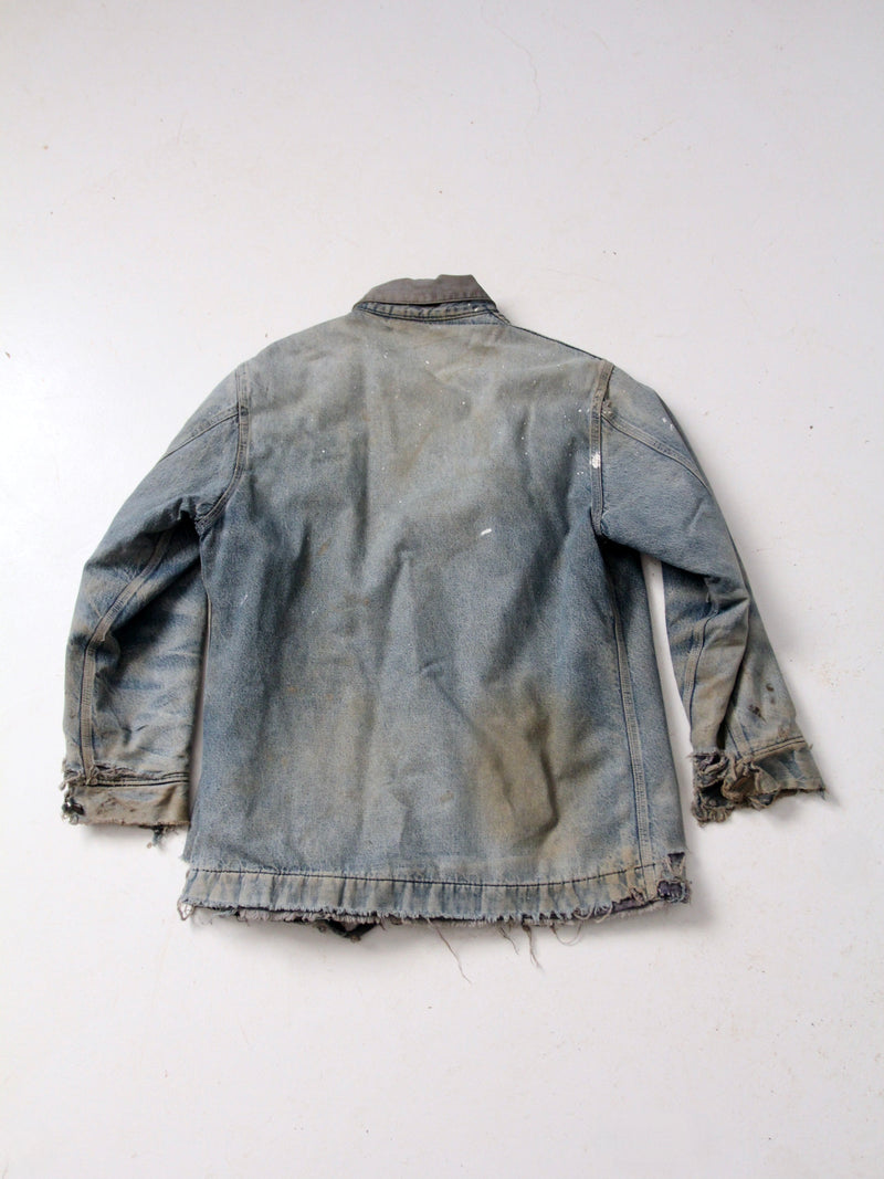 vintage Sears denim barn coat