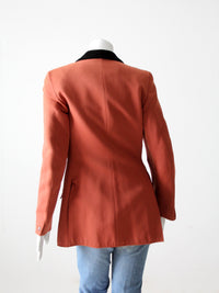 vintage 70s equestrian riding jacket by Harry Hall of London