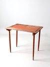 antique painted wood folding table