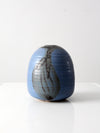 vintage studio pottery vase