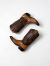 vintage 60s Nocona cowboy boots, women's size 5