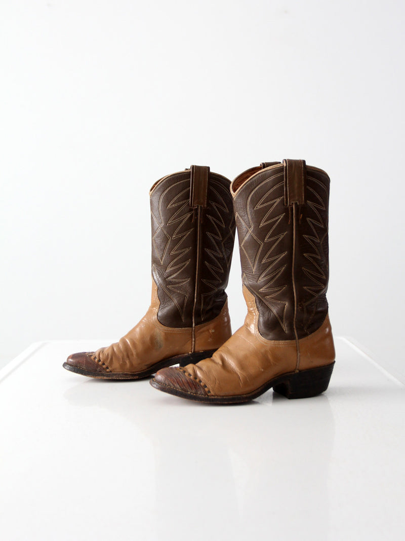 vintage 60s Nocona cowboy boots, women's size 5