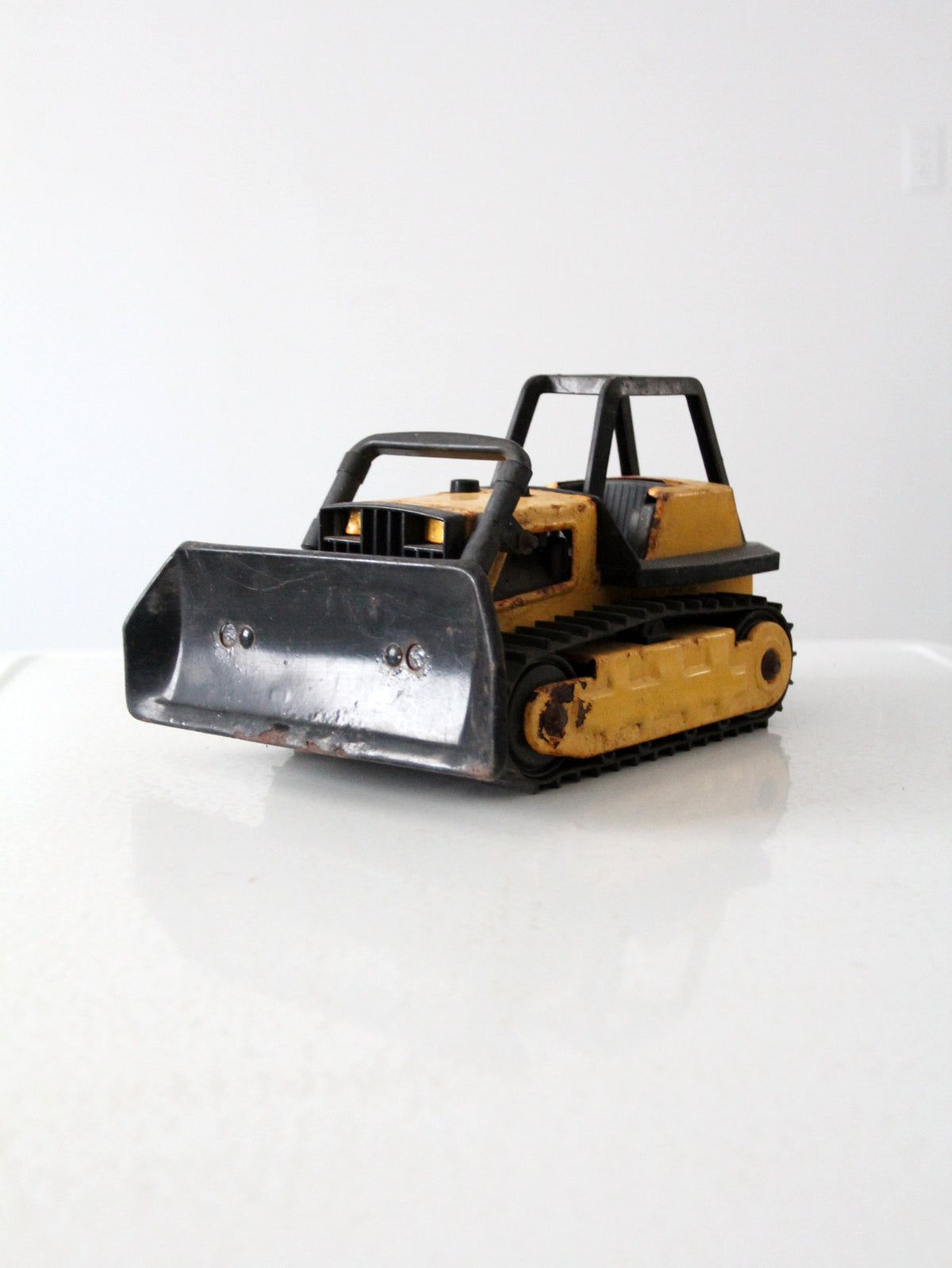 vintage Tonka toy bulldozer