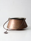 antique copper kettle