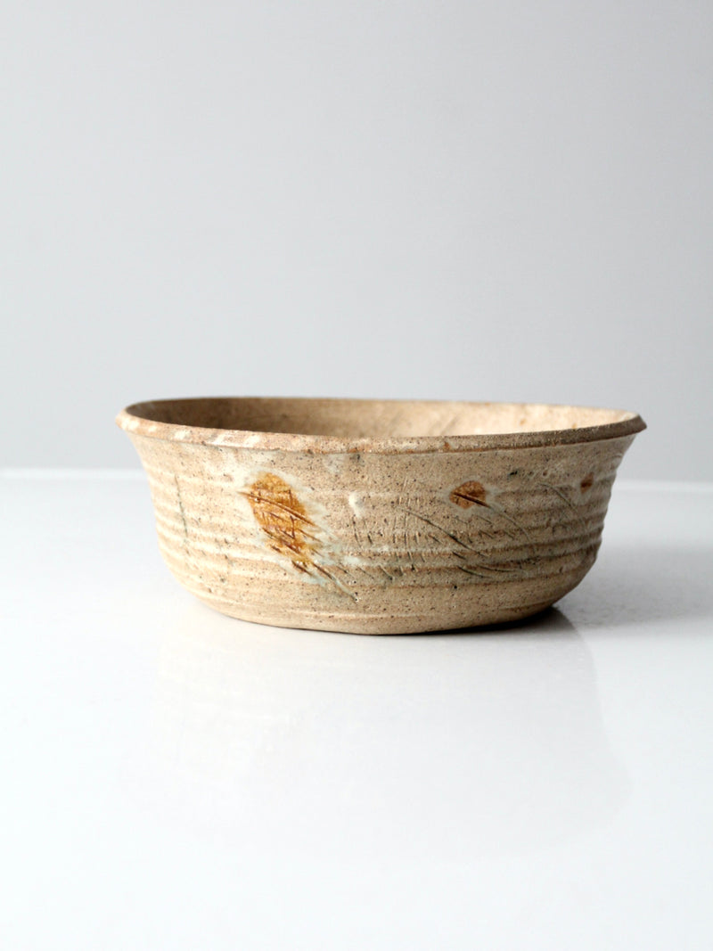 vintage studio pottery bowl