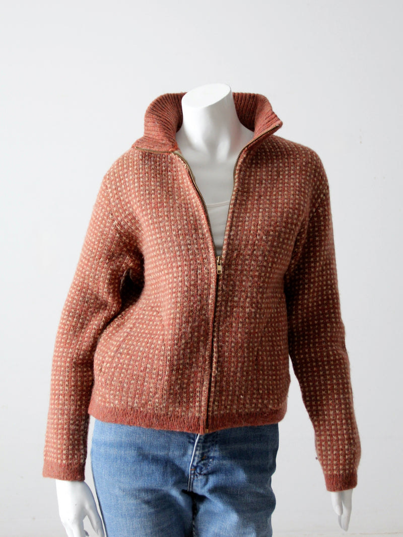 vintage Pendleton wool cardigan sweater
