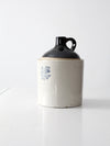 antique Western Stoneware crock jug