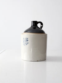 antique Western Stoneware crock jug