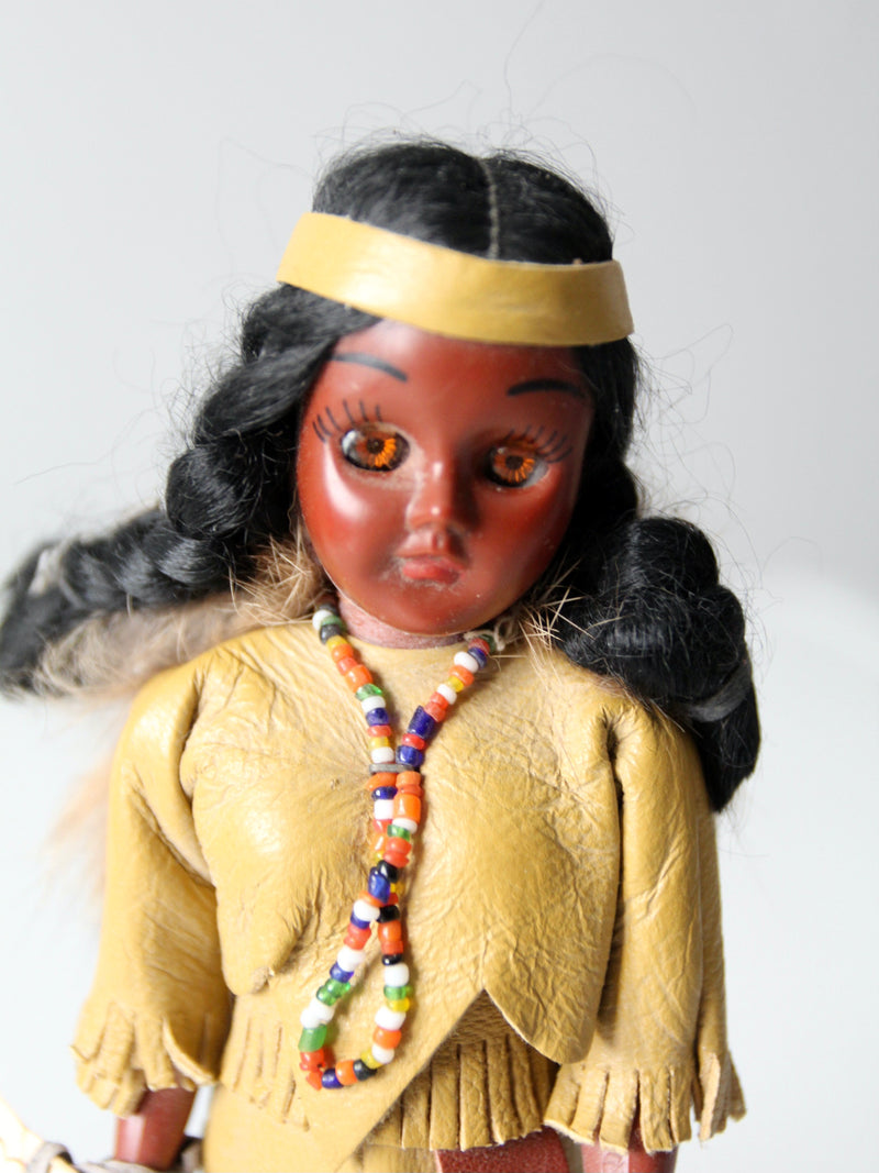 vintage Carlson Dolls Native American doll