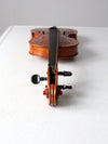 vintage boho art violin