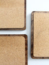 vintage cork boards set of 3