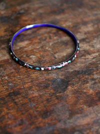 vintage cloisonne bangle bracelet