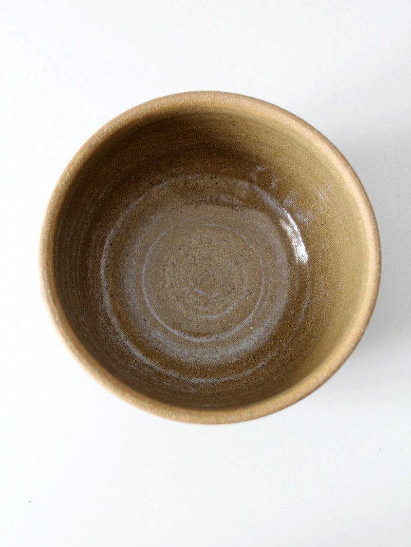 vintage studio pottery bowl