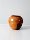 vintage Southwestern wood vase