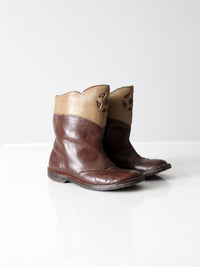 vintage 50s kid's cowboy boots