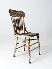 antique spindle back chair