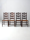 Tell City Chair rush seat dining chairs set of 8