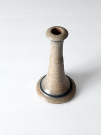 vintage studio pottery candleholder