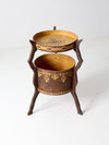 antique bandbox table