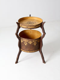 antique bandbox table