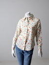 vintage floral shirt