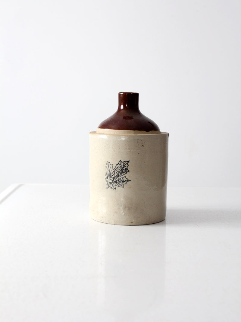 antique Western Stoneware jug