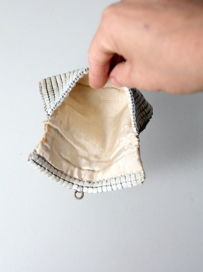 vintage metal mesh coin purse