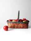 vintage wicker basket