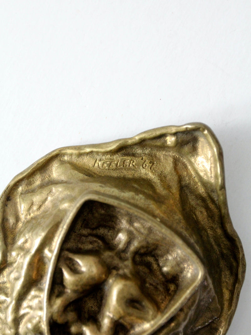 Keeler brass ashtray circa 1967