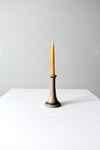 vintage studio pottery candleholder