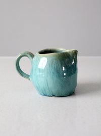 vintage studio pottery pitcher vase