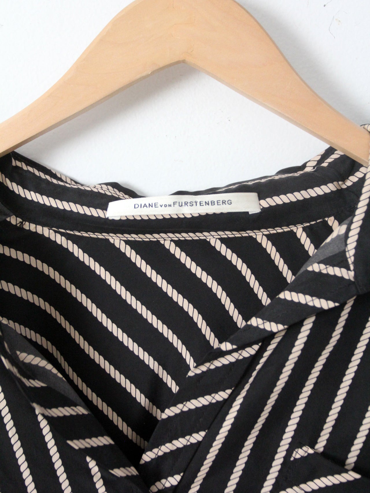 vintage Diane von Furstenburg blouse
