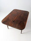 antique wooden table