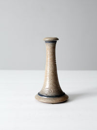 vintage studio pottery candleholder