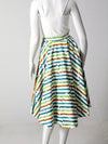 vintage 50s circle skirt