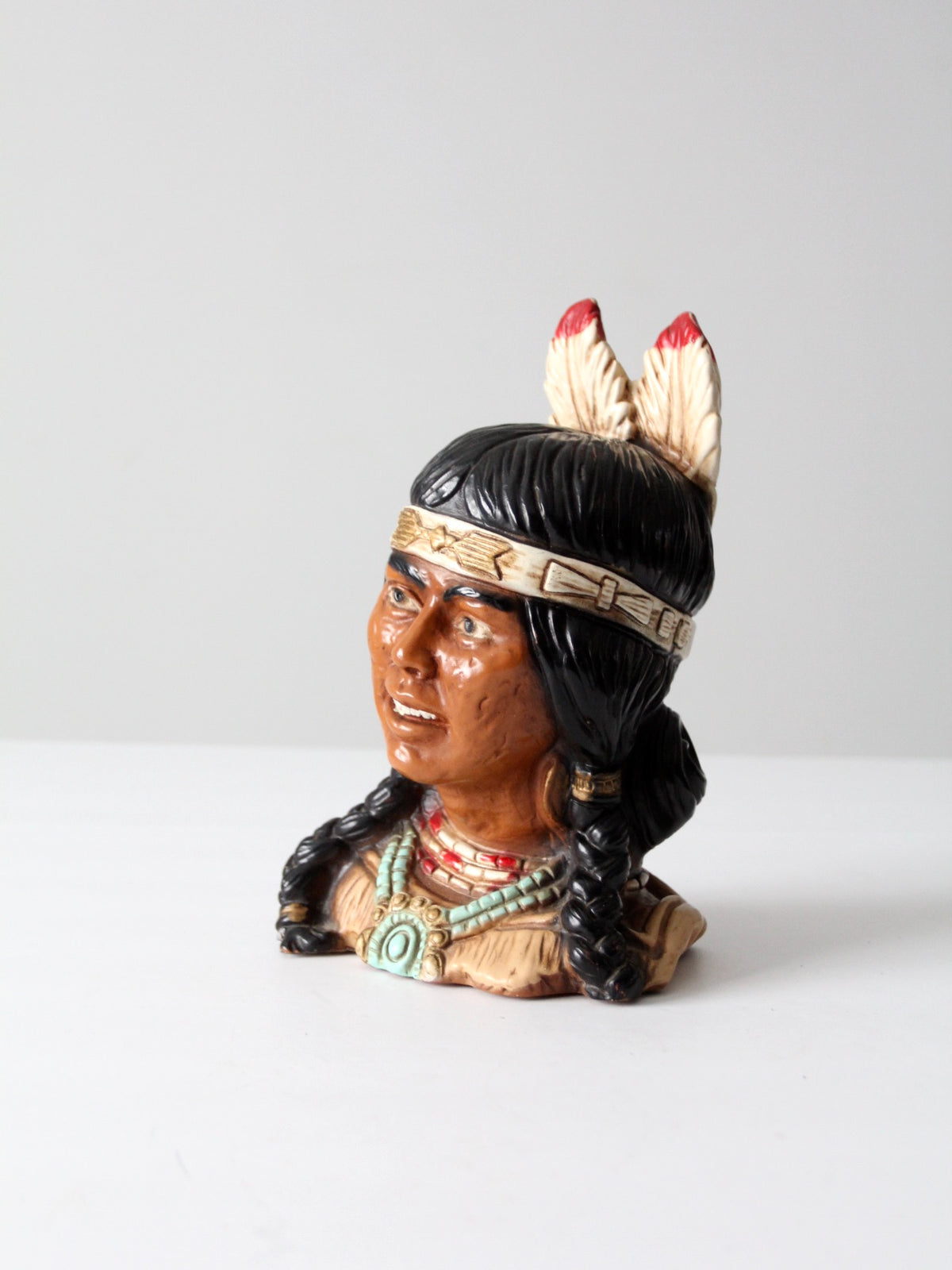 American Indian bust ca. 1974