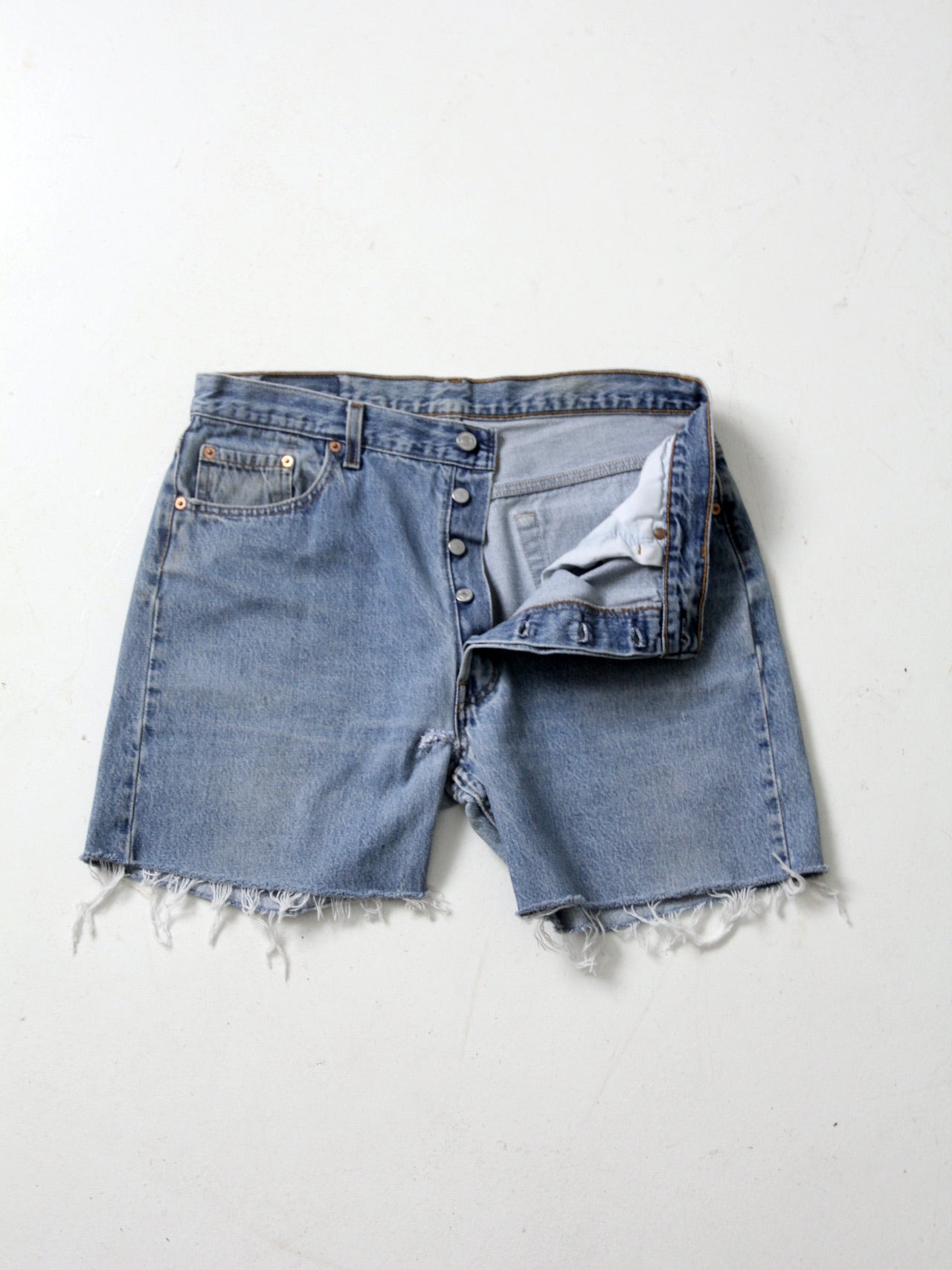 vintage Levis 501 cutoff shorts, W 35