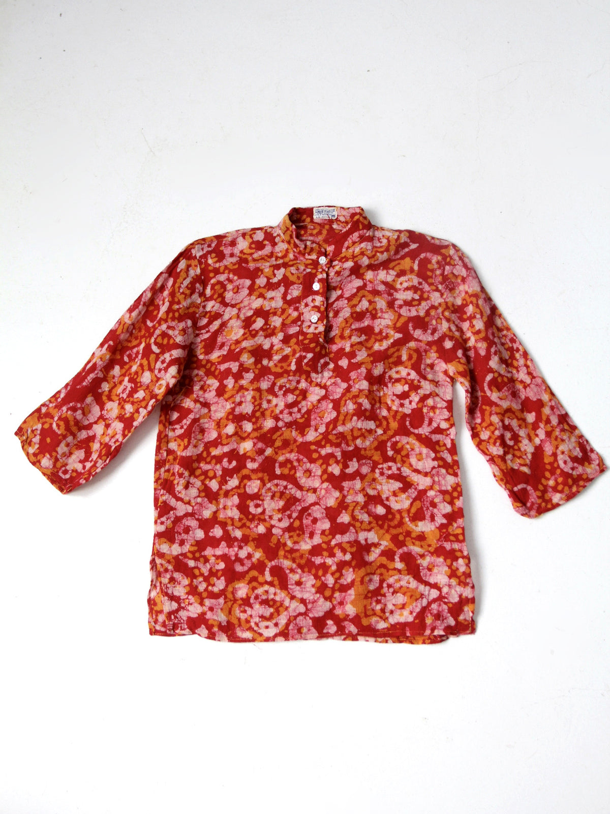 vintage 70s India cotton top