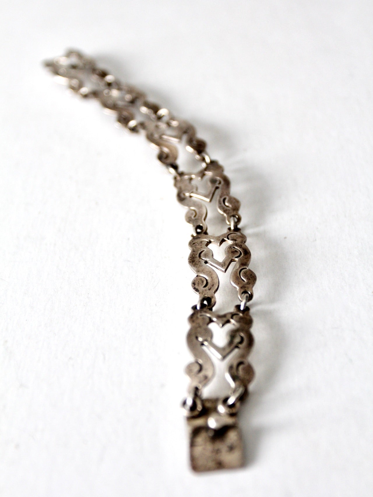 vintage Taxco sterling silver bracelet