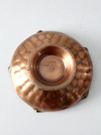 vintage Gregorian copper bowl