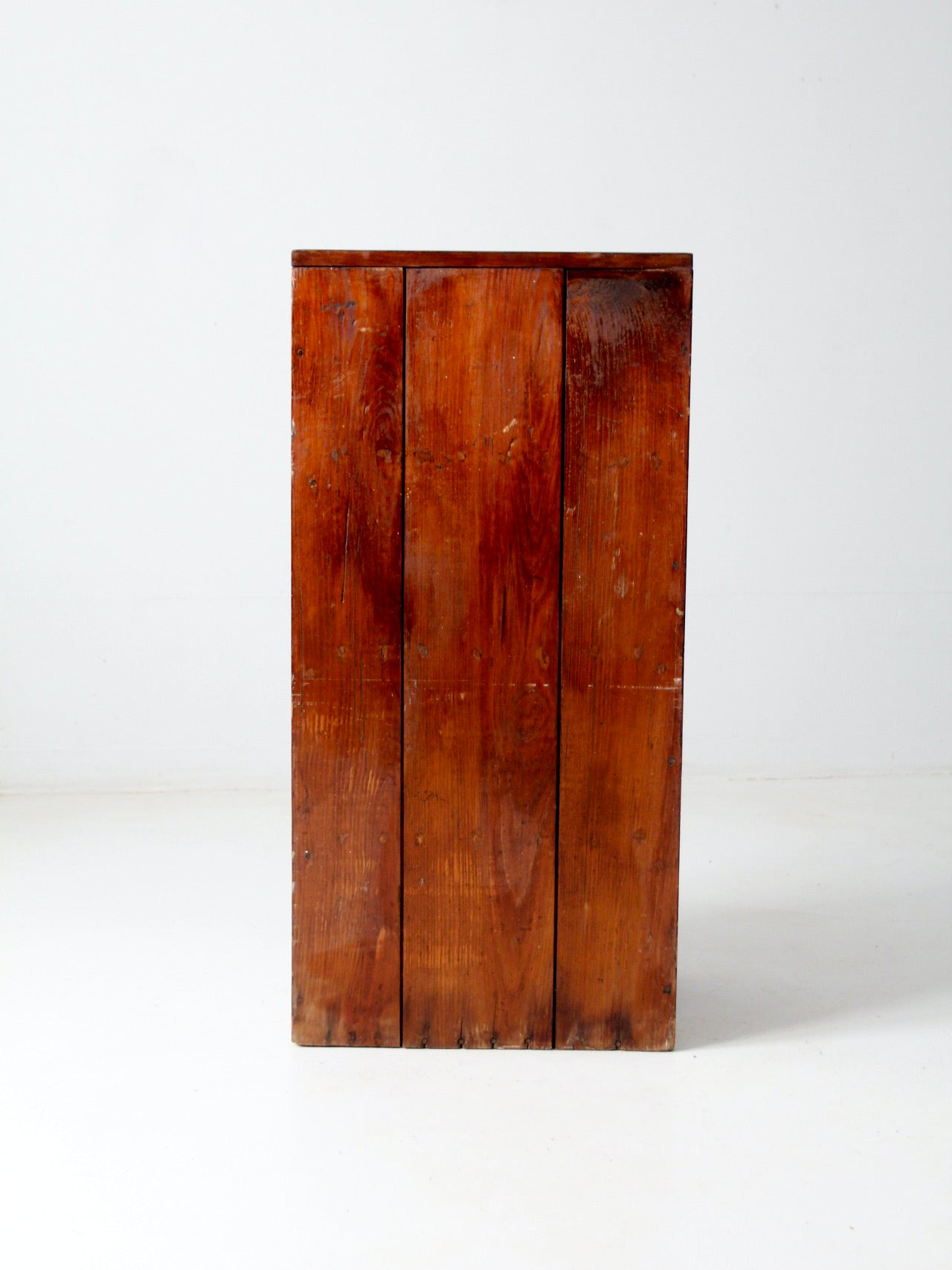 antique wood side cabinet