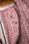 vintage 40s knit ribbon dress