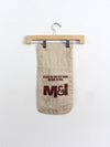 vintage canvas money bag